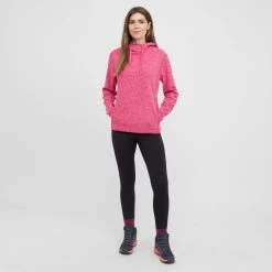 Women's Marl Fleece Hoodie 9 Women's Marl Fleece Hoodie -Sports Outdoor go 095128 c
