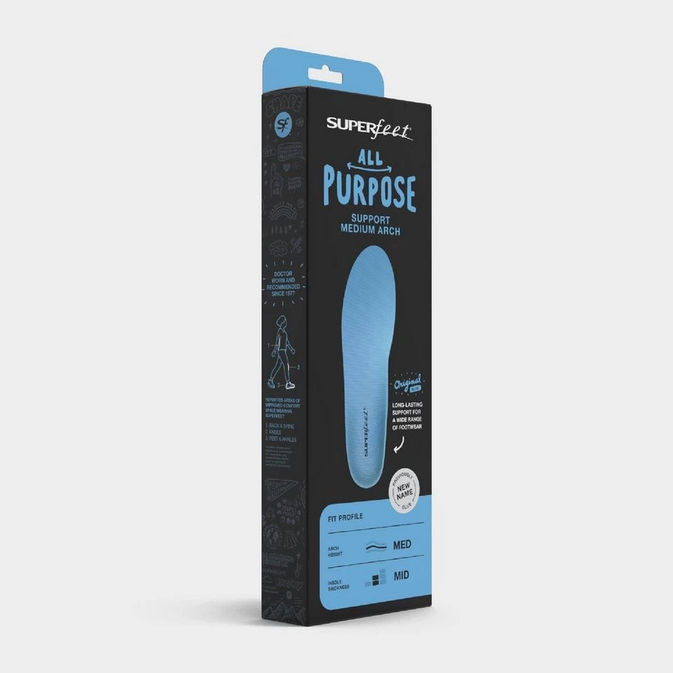 Superfeet Blue Trim 2 Fit Insoles 8 Superfeet Blue Trim 2 Fit Insoles - Image 6