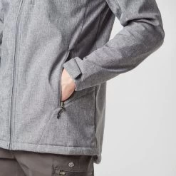 Men's Textured Softshell Jacket -Sports Outdoor go 122977 e