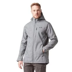 Men's Textured Softshell Jacket -Sports Outdoor go 122977 z