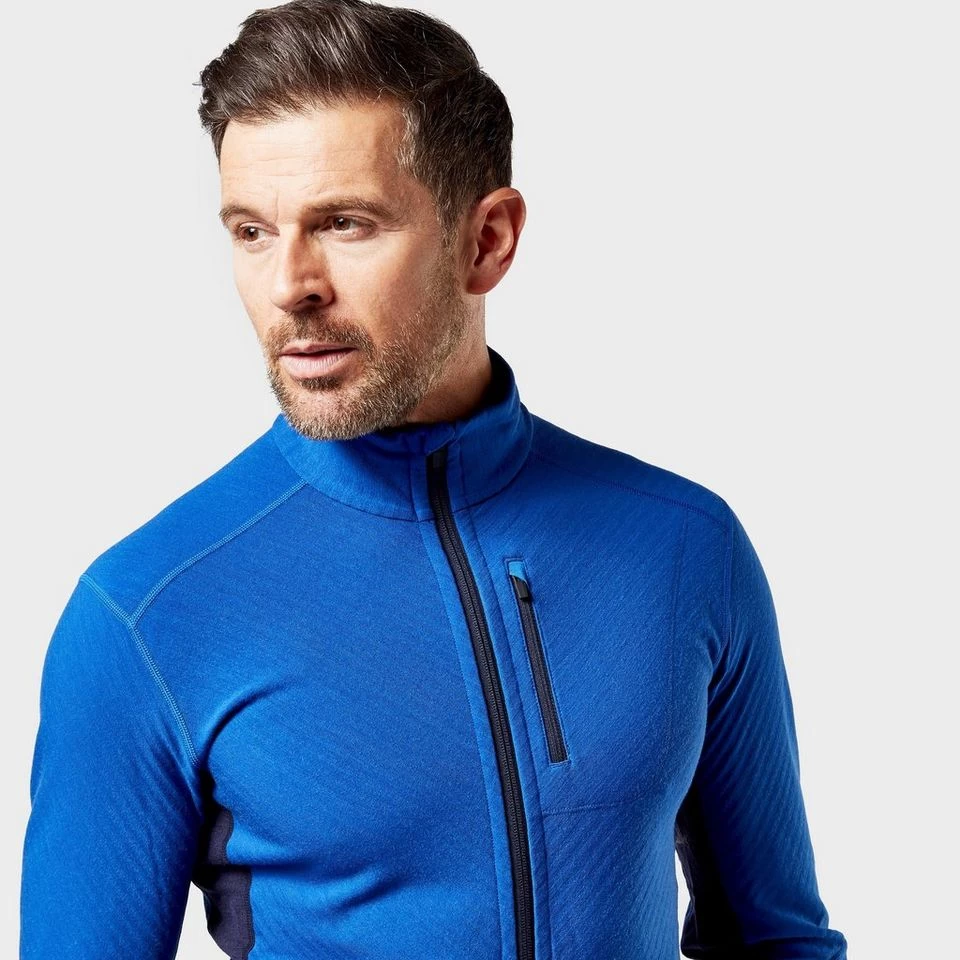 Icebreaker Men's RealFleece™ Merino Descender Long Sleeve Full Zip Jacket 7 Icebreaker Men's RealFleece™ Merino Descender Long Sleeve Full Zip Jacket - Image 5