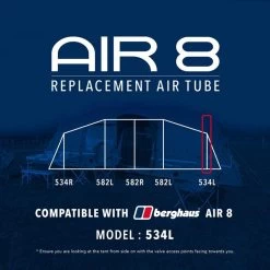 Air 8 Replacement Air Tube (534L) -Sports Outdoor go 190088 z