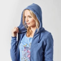 Women's Full-zip Hooded Stretch Fleece -Sports Outdoor go 258570 g