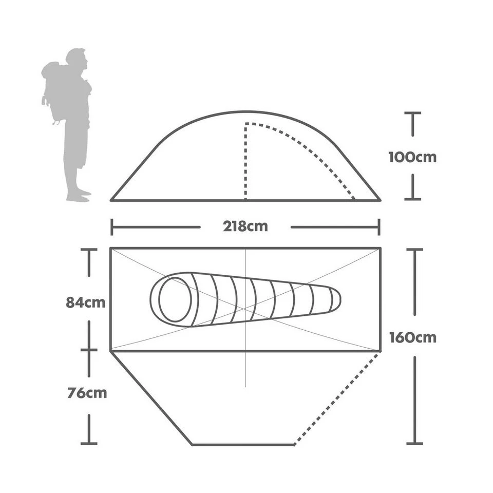 MSR Elixir™ 1 Backpacking Tent 4 MSR Elixir™ 1 Backpacking Tent - Image 2