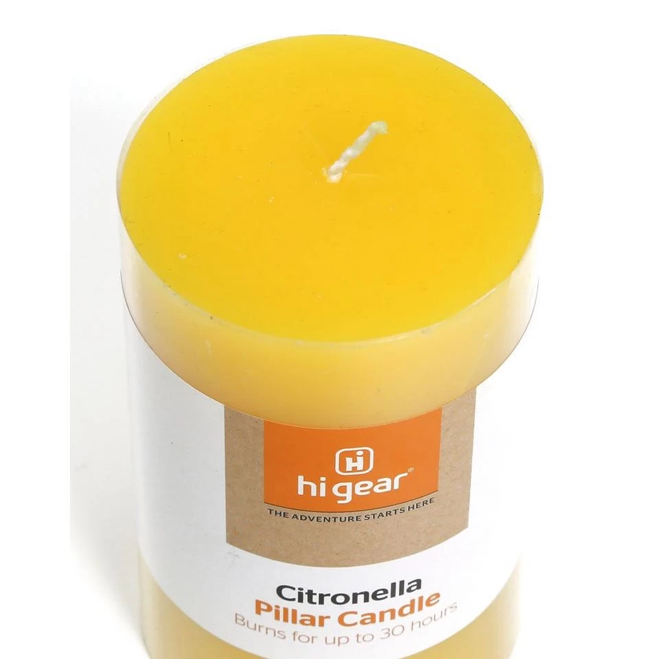 Citronella Pillar Candle 4 Citronella Pillar Candle - Image 2