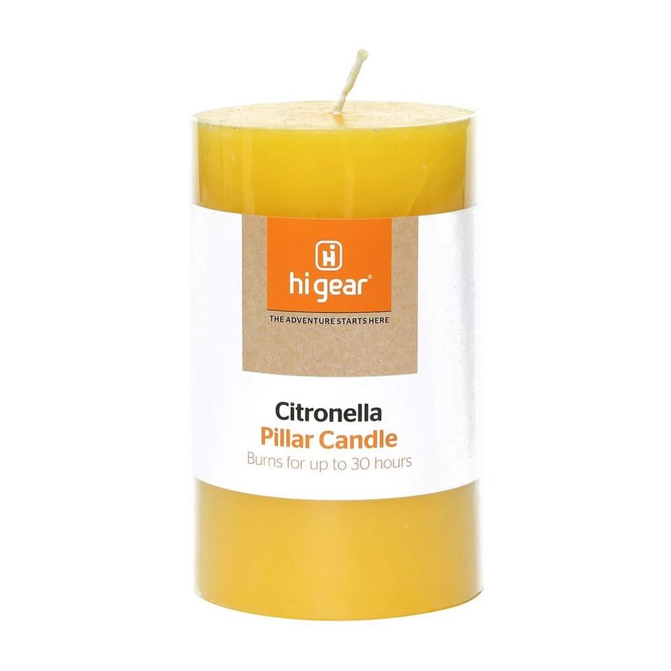 Citronella Pillar Candle 5 Citronella Pillar Candle - Image 3