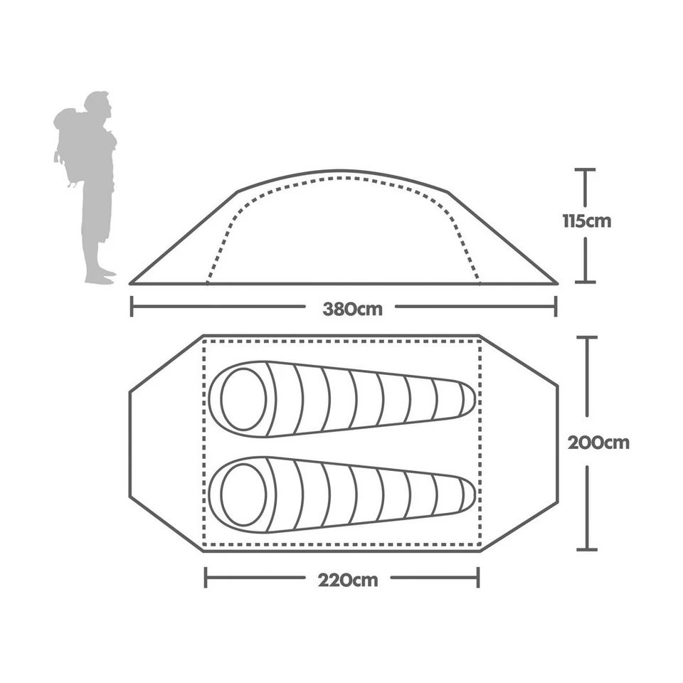 Berghaus Grampian 2 Tent 4 Berghaus Grampian 2 Tent - Image 2