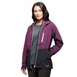 Women's Colourblock Waterproof Jacket -Sports Outdoor go 371943 z