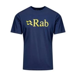 Rab Men’s Stance Logo Short Sleeved T-Shirt -Sports Outdoor go 408416 u