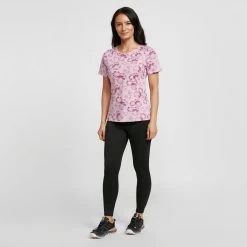 Women’s Patsy Flower Short Sleeved Tee -Sports Outdoor go 419118 c