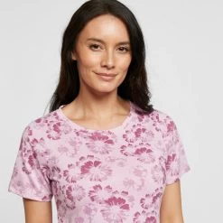 Women’s Patsy Flower Short Sleeved Tee -Sports Outdoor go 419118 d