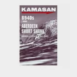 Kamasan Short Shank Aberdeen Barbed Hook (3/0)