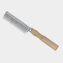 Pulling Comb With A Wooden Handle