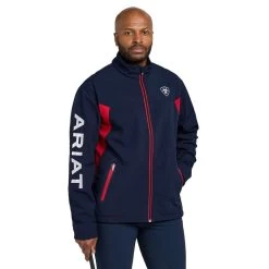 Ariat Men’s New Team Soft Shell Jacket -Sports Outdoor go 478730 z