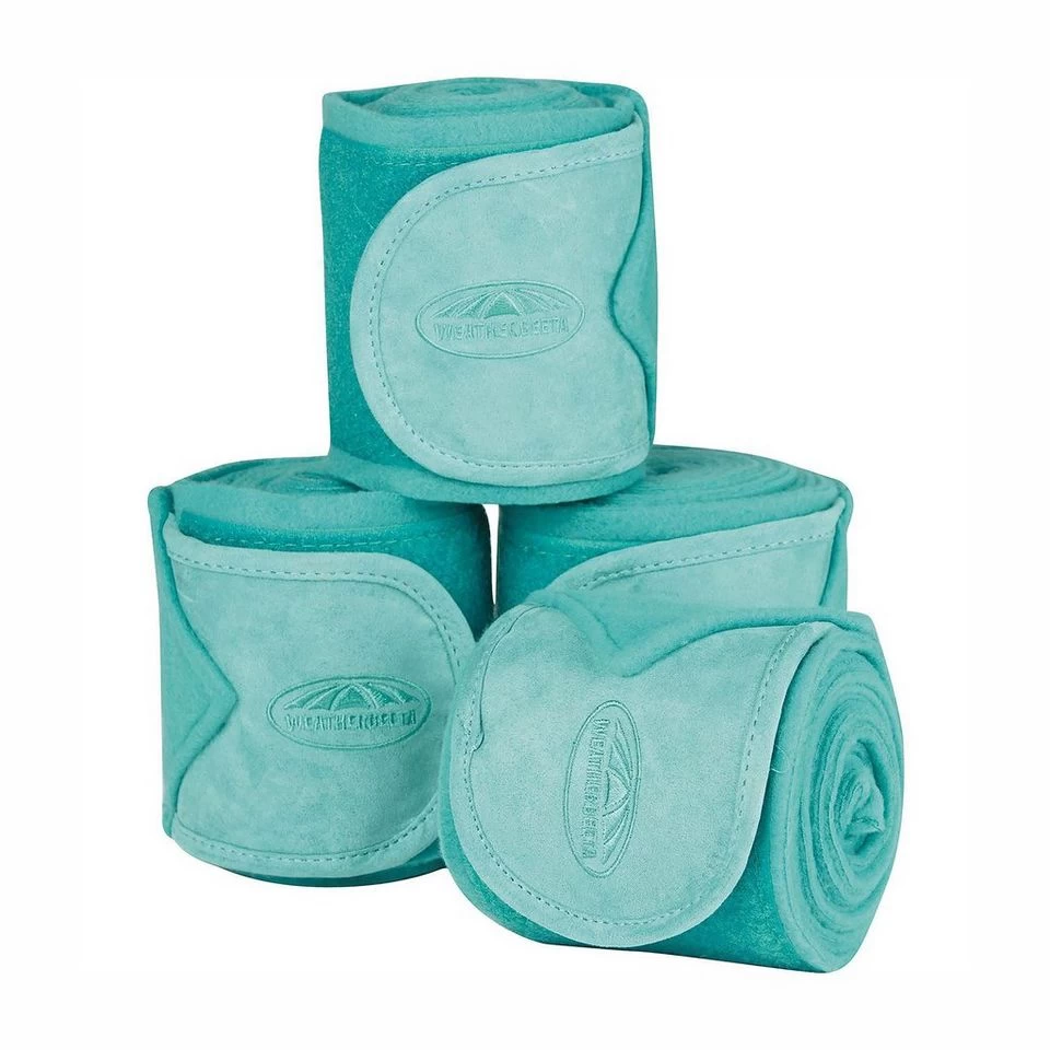 Weatherbeeta Prime Fleece Bandages Turquoise 4 Weatherbeeta Prime Fleece Bandages Turquoise - Image 2