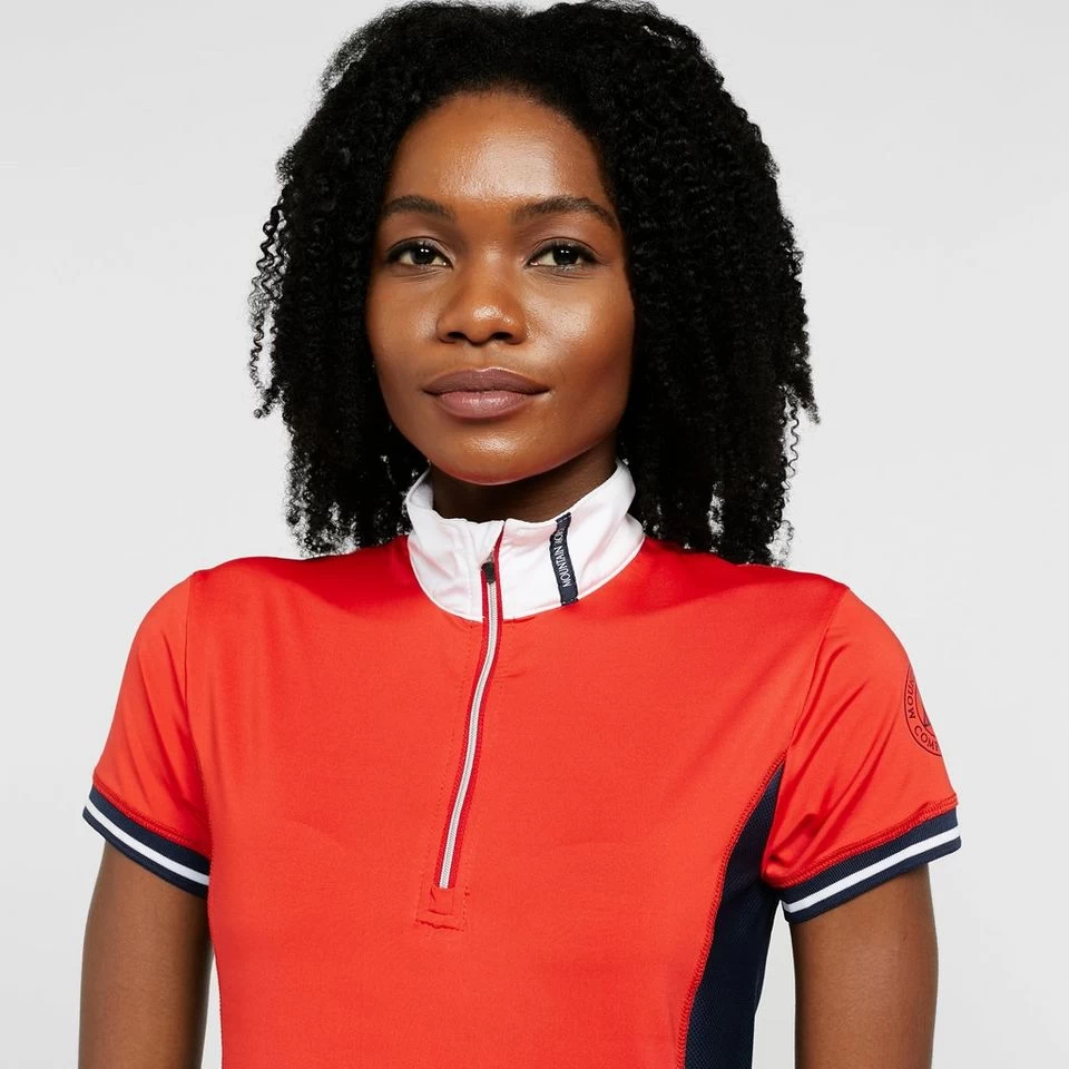 MOUNTAIN HORSE Womens Brilliant Event Shirt Intense Red 6 MOUNTAIN HORSE Womens Brilliant Event Shirt Intense Red - Image 4