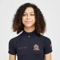 Childs Team Short Sleeve Base Layer Navy -Sports Outdoor go 517294 d