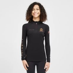 Childs Team Long Sleeve Base Layer Black