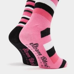 Women's Equestrian Stripe Socks 2 Pack -Sports Outdoor go 524045 e