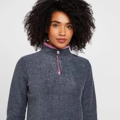 Women's Lynda Grid Half Zip Grid Fleece -Sports Outdoor go 575672 d