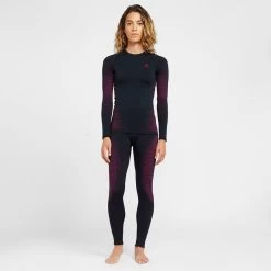 Odlo Women’s Performance Warm Eco Crew Neck Baselayer Top -Sports Outdoor go 576359 c