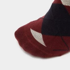 Women's Alana Check Riding Socks -Sports Outdoor go 576945 e