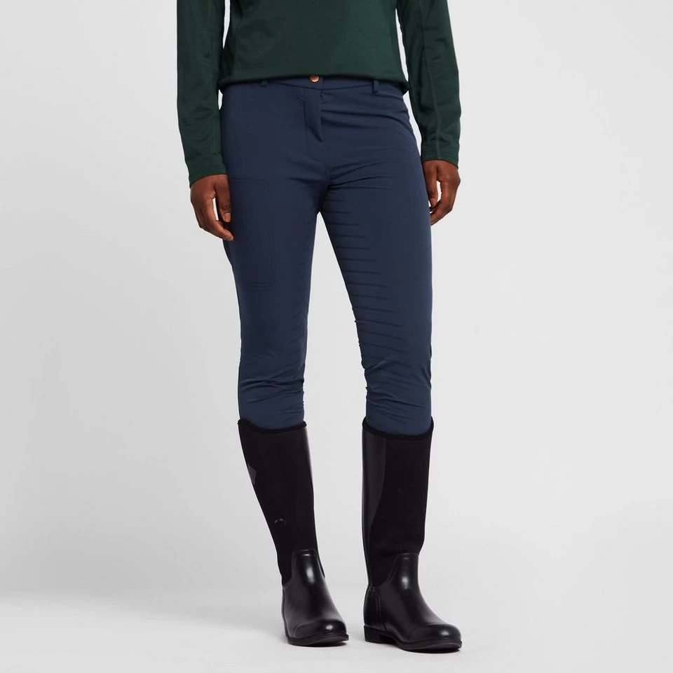 Womens Anna Silicone Full Seat Breeches Obscure Night Blue 3 Womens Anna Silicone Full Seat Breeches Obscure Night Blue