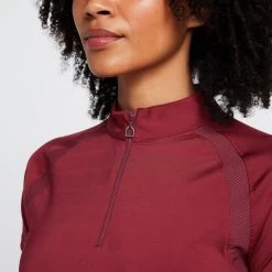 Women's Mia Short Sleeved Training Shirt Anemone -Sports Outdoor go 576988 d