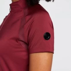 Women's Mia Short Sleeved Training Shirt Anemone -Sports Outdoor go 576988 e