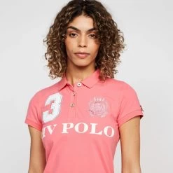 Ladies Favouritas EQ Polo Shirt Violet Tulip -Sports Outdoor go 577061 d