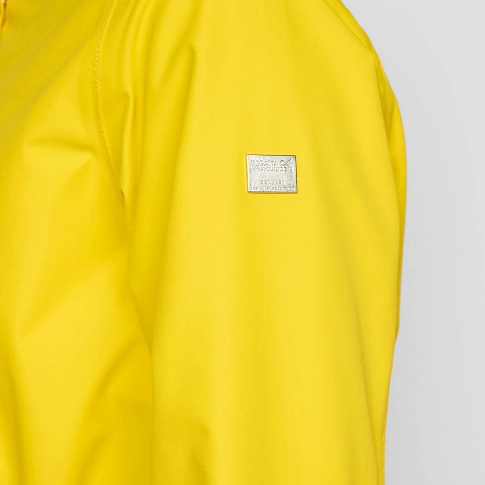 Regatta Womens Blakesleigh Waterproof Jacket Maize Yellow 6 Regatta Womens Blakesleigh Waterproof Jacket Maize Yellow - Image 4