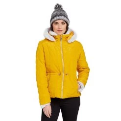 Regatta Women’s Willabella Fur Detail Jacket In Sunset -Sports Outdoor go 607062 z
