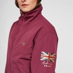 Women's Team Jacket In Mulberry -Sports Outdoor go 614473 e