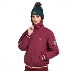 Women's Team Jacket In Mulberry -Sports Outdoor go 614473 z