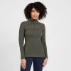 Women's Team Long Sleeved Base Layer Khaki -Sports Outdoor go 614476 a