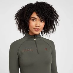 Women's Team Long Sleeved Base Layer Khaki 14 Women's Team Long Sleeved Base Layer Khaki -Sports Outdoor go 614476 d