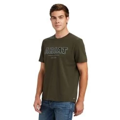 Ariat Men’s Varisty T-Shirt -Sports Outdoor go 614622 z