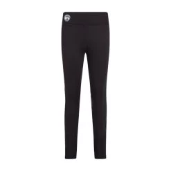 Women's Knee Patch Riding Leggings In Black -Sports Outdoor go 629877 u