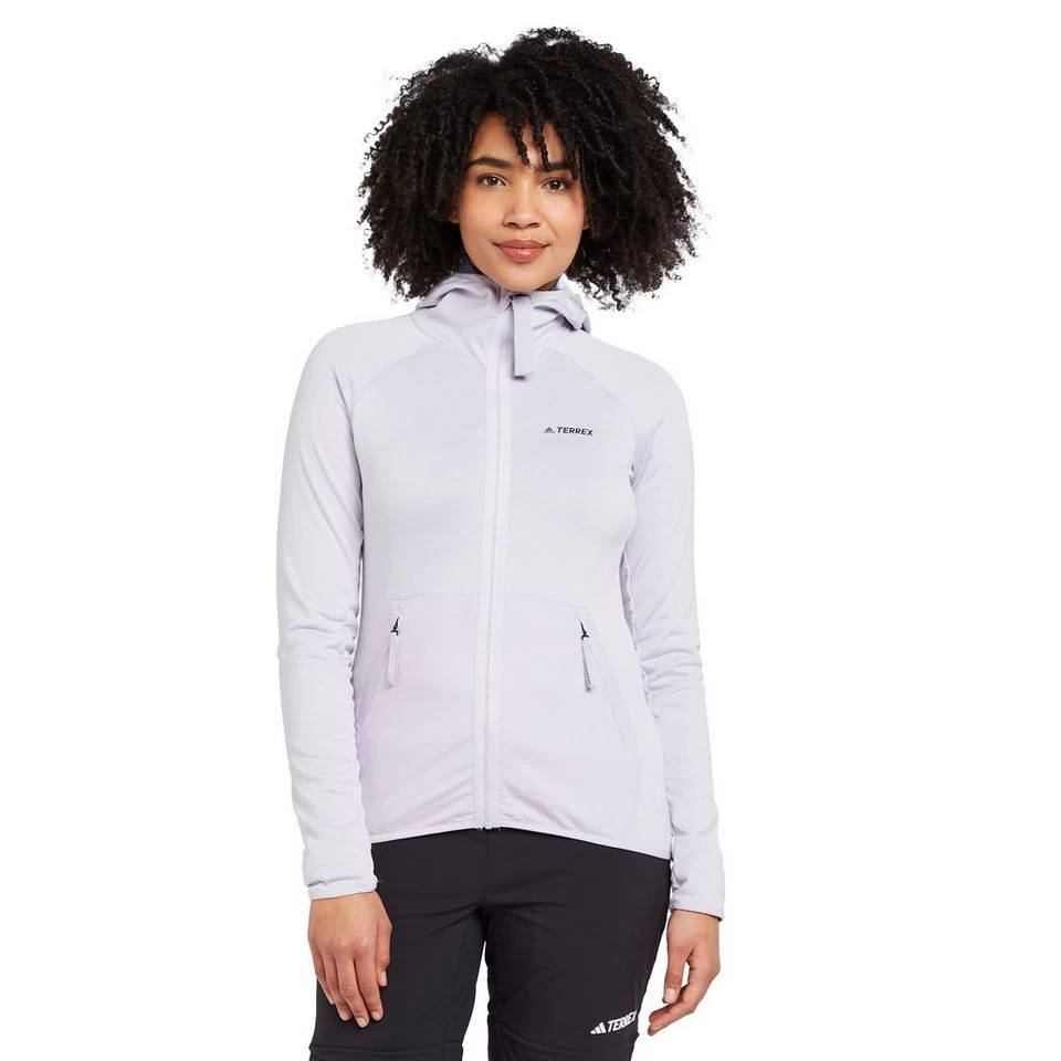 ADIDAS Women’s Tech Flooce Lightweight Hooded Jacket 9 ADIDAS Women’s Tech Flooce Lightweight Hooded Jacket - Image 7