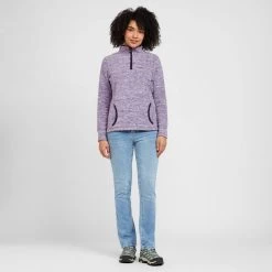 Women’s Nancy Recycled 1/4 Quarter Zip Fleece -Sports Outdoor go 667687 c