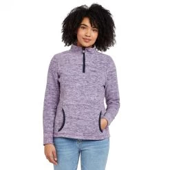 Women’s Nancy Recycled 1/4 Quarter Zip Fleece -Sports Outdoor go 667687 z